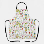 野スタイリッシュ菜ノニヤアチャルレシピ エプロン (正面)