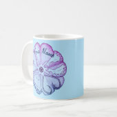 野パーソナライズされた生で美しい コーヒーマグカップ (正面左)