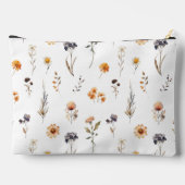 野パーソナライズされた花 アクセサリーポーチ (裏面)