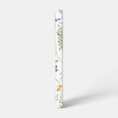 野パーソナライズされた花 SAMSUNG GALAXYケース (左側面)