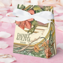 野ビクトリアン花結婚華美の フェイバーボックス