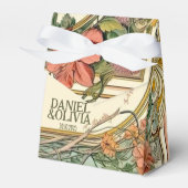 野ビクトリアン花結婚華美の フェイバーボックス (正面サイド)