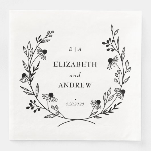 野ミニマル花 |リース結婚ズ (正面)