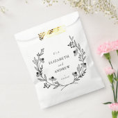 野ミニマル花 |リース結婚ズ フェイバーバッグ (封をした状態)