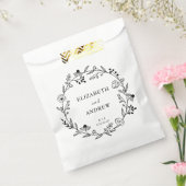 野ミニマル花 |リース結婚ズ フェイバーバッグ (封をした状態)