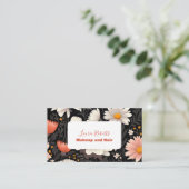 野モダン花エレガントフローラ 名刺 (スタンド正面)