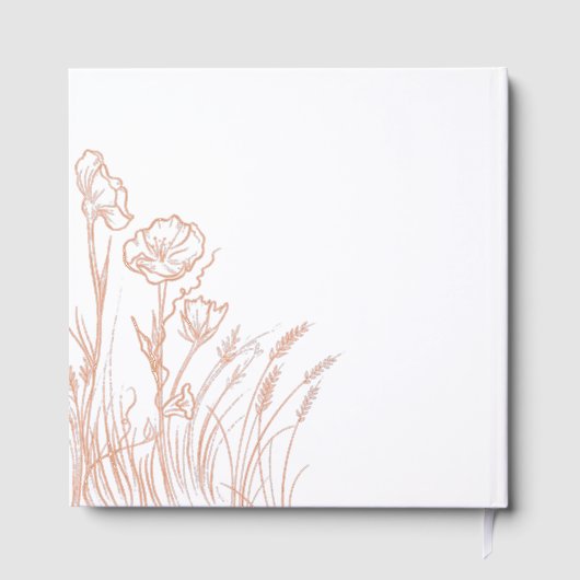 野モダン花 ゲストブック (裏面)