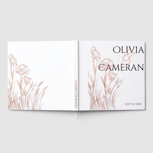 野モダン花 ゲストブック (全面)