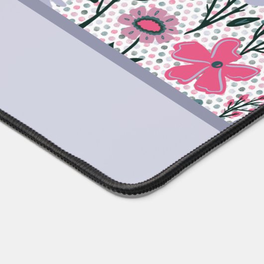 野モダン花 デスクマット (コーナー)