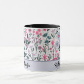 野モダン花 マグカップ (中央)