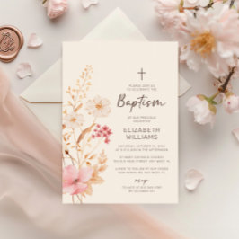 野モダン花 | 植物園バプテスマ 招待状