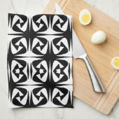 野丹 キッチンタオル (四つ折り)