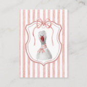 野人お洒落達 | ヴィンテージおむつラッフルチケット エンクロージャーカード (裏面)