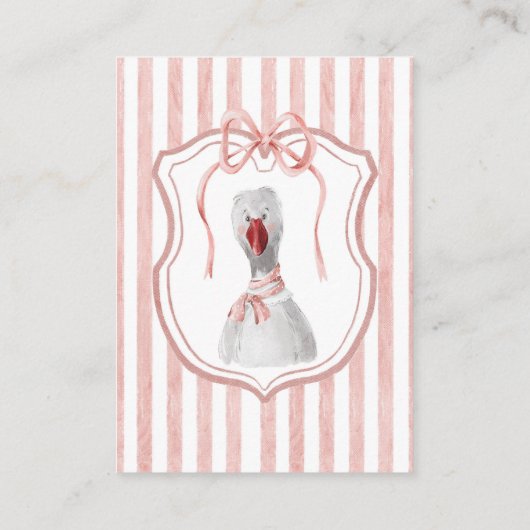 野人お洒落達 | ヴィンテージおむつラッフルチケット エンクロージャーカード (裏面)