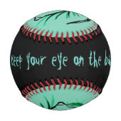 野保球の目がキモイ 野球ボール (裏面)