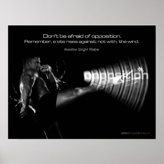 野党プリント ポスター (正面)