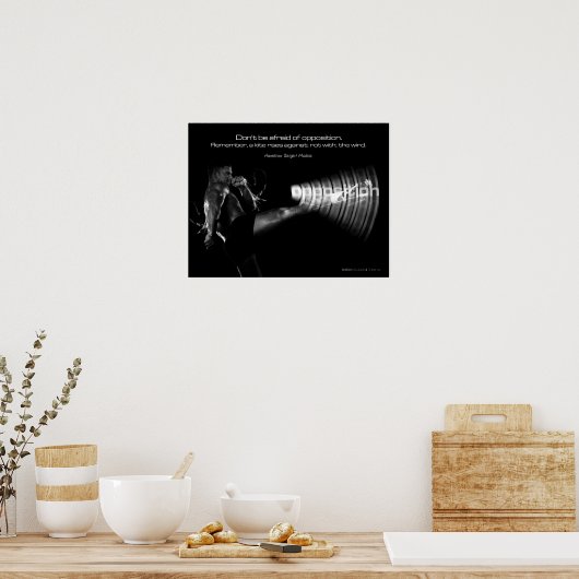 野党プリント ポスター (キッチン)