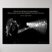 野党プリント ポスター (正面)