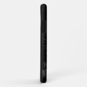 野原と木で囲まれた〔雄ジカの〕枝角を持つ鹿 Case-Mate iPhoneケース (裏面/右)