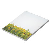 野原のひまわり ノートパッド (回転)