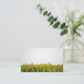 野原のひまわり 名刺 (スタンド正面)