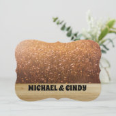 野原のタンポポ 結婚式招待状 オーダーメイド 招待状 (スタンド正面)