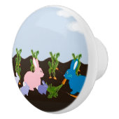 野原のバンニー セラミックノブ (右)