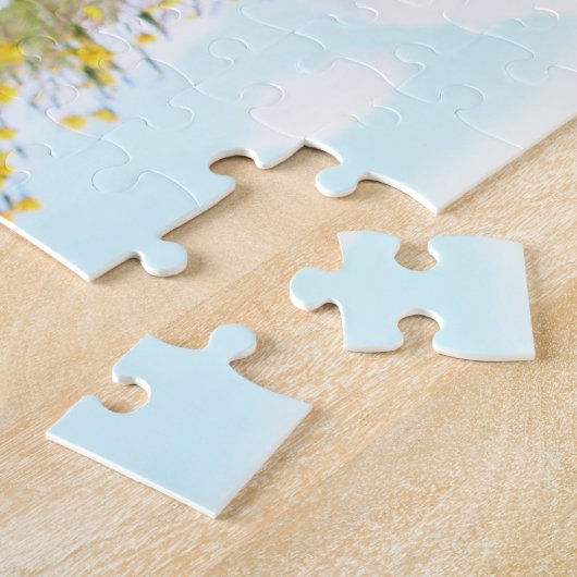 野原のベルネーゼ山犬 ジグソーパズル (側面)