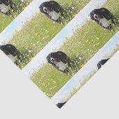 野原のベルネーゼ山犬 薄葉紙 (詳細)