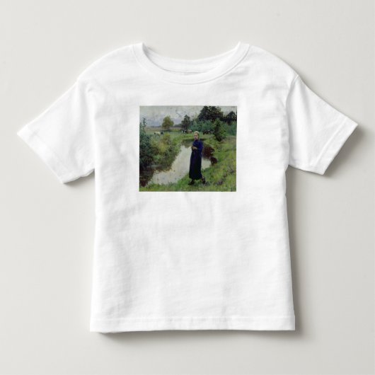 野原の少女 トドラーTシャツ (正面)