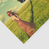 野原の少女 薄葉紙 (詳細)