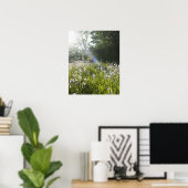 野原の野草 ポスター (ホームオフィス)