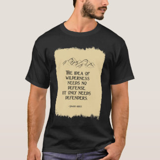 野原の防衛 Tシャツ