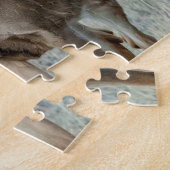 野原の鹿 ジグソーパズル (側面)