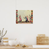 野外での人々のゲーム ポスター (キッチン)