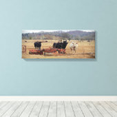 野外で キャンバスプリント (インサイチュ (ウッドフロア))