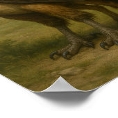 野外の威厳 – Hippogriff in a Meadow ポスター (角)