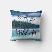 野外の空気を飲む クッション (正面)