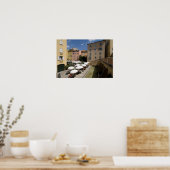 野外カフェ，場所デレヴェチェ，グラース， ポスター (キッチン)