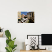 野外カフェ，場所デレヴェチェ，グラース， ポスター (ホームオフィス)