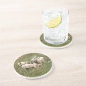 野外コースターの豚 コースター (側面)