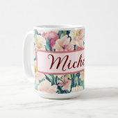 野外コーヒーマグのユリ コーヒーマグカップ (正面左)