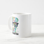 野外日幼稚園フィールドトリップおもしろい日先生 コーヒーマグカップ (正面左)