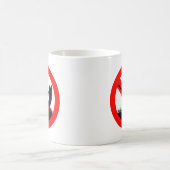 野外猫なし モーフィングマグカップ (中央)