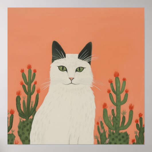 野外猫 ポスター (正面)