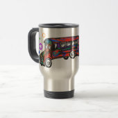 "野外研究活動"のカスタムなマグ トラベルマグ (正面左)