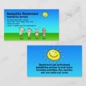 野外遊児 名刺 (正面/裏面)