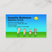 野外遊児 名刺 (正面)