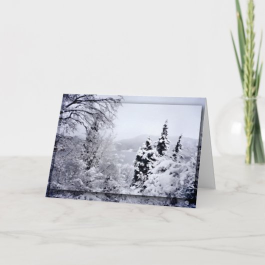 野尻湖クリスマスカード シーズンカード (正面)