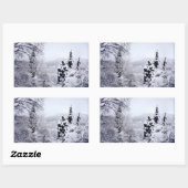 野尻湖ステッカー 長方形シール (シート)